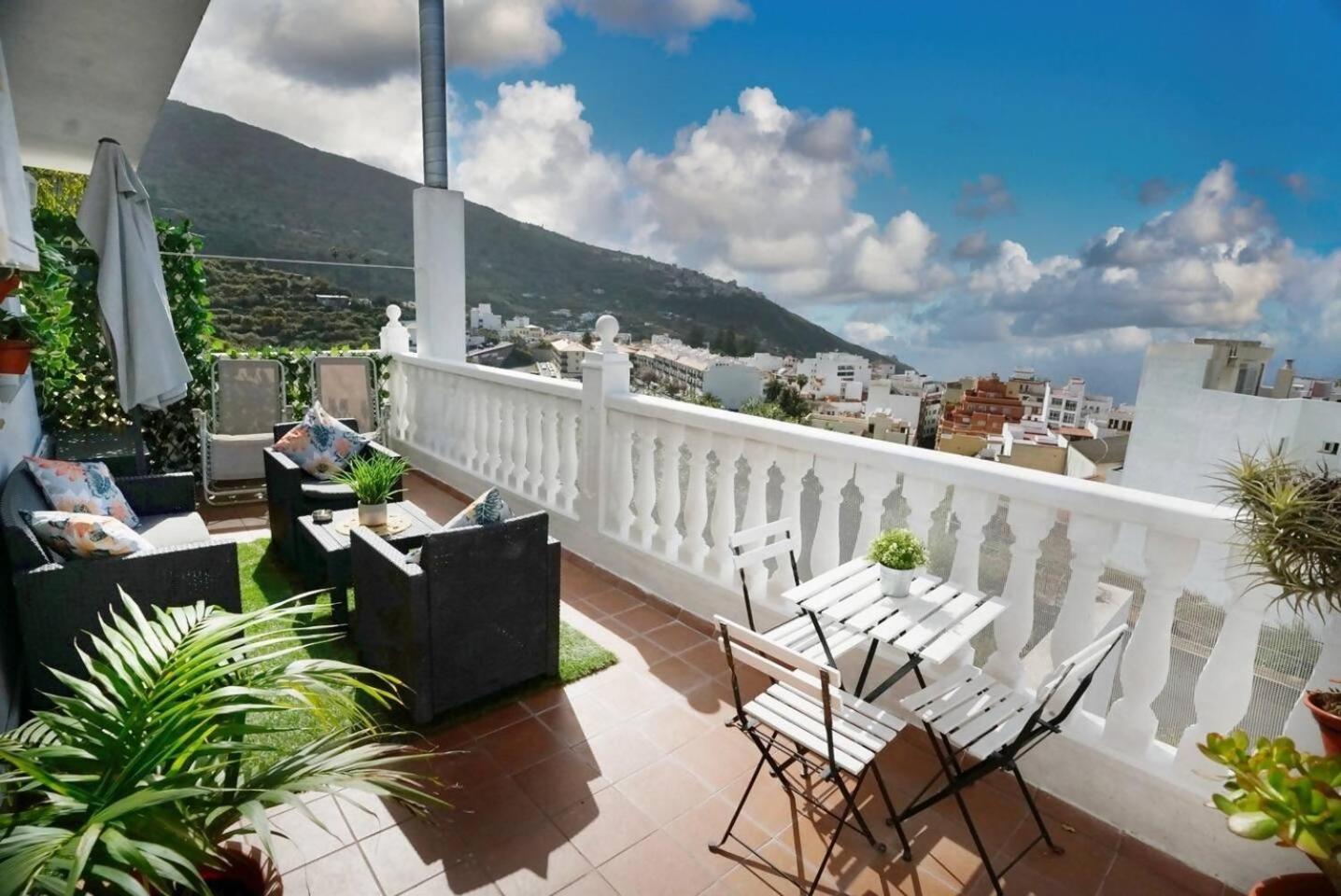 Terraza Centrico Pueblo Aparcamiento Cerca Apartment Icod De Los Vinos Exterior photo